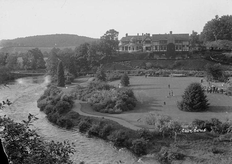 Caer Beris Manor House B&B Builth Wells Exterior photo